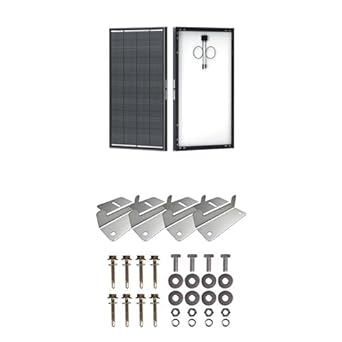 Renogy 200W ShadowFlux Solar Panel with Mounting Z Brackets 12V Renogy 200W ShadowFlux Solar Panel with Mounting Z Brackets 12V