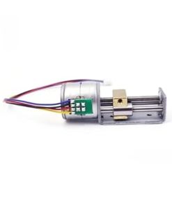 DC12V 20mm Stepper Motor Actuator 2-Phase 4-Wire Linear Slider 22mm Stroke 2