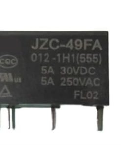 12VDC 5A JZC-49FA Relay DIP4 Model JZC-49FA 012-1H1 2