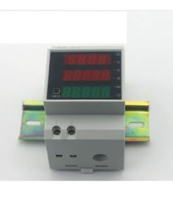 Din Rail LED AC Voltmeter Ammeter Display for Power and Factor 2