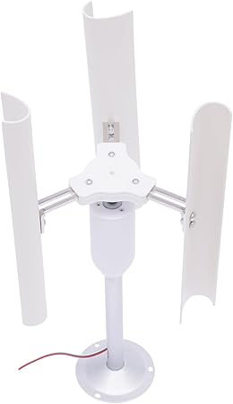 Vertical Axis Wind Turbine 3 Blades Three Phase Generator for Experiments Vertical Axis Wind Turbine 3 Blades Three Phase Generator for Experiments