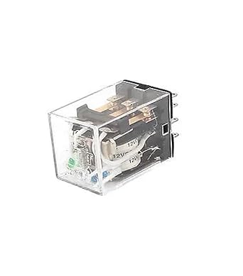 DC 12V 11 Pins 3PDT Green LED Power Relay HH53PL Pack of 5 2 DC 12V 11 Pins 3PDT Green LED Power Relay HH53PL Pack of 5 - Image 2