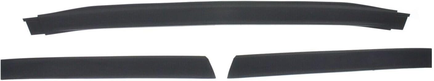 Front Valance Plastic Set of 3 for Chevy Malibu Eco 2013-2015 Front Valance Plastic Set of 3 for Chevy Malibu Eco 2013-2015