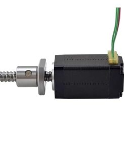 NEMA 8 Ball Screw Linear Stepper Motor 0.5A 150mm Lead 2mm