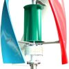 5KW Wind Turbine Generator 5 Blades for Home Farm RVs 24V System 3