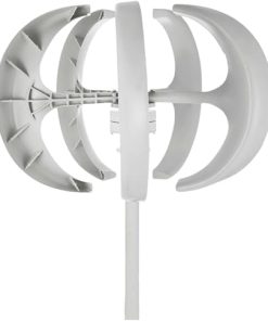 600W Lantern Wind Turbine Generator 5-Blade Vertical Axis 12/24V