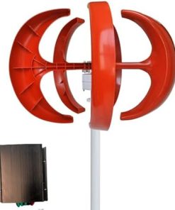 No Noise Vertical Wind Turbine Set 400W 600W 800W 1000W 1200W
