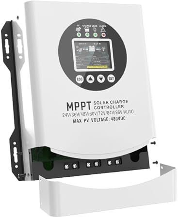 60A MPPT Solar Charge Controller 12V to 96V for Solar Panel Systems 60A MPPT Solar Charge Controller 12V to 96V for Solar Panel Systems