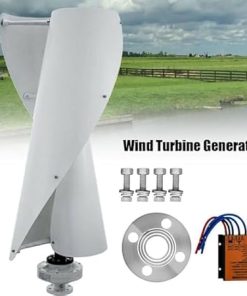 400W Vertical Wind Turbine Kit with Controller for Portable Use 2