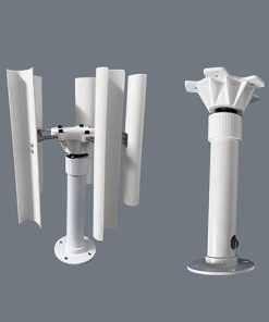 5 Blades Vertical Wind Turbine with Three-Phase Permanent Magnet Generator 2