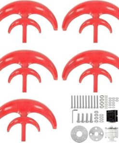 No Noise Vertical Wind Turbine Set 400W 600W 800W 1000W 1200W 2