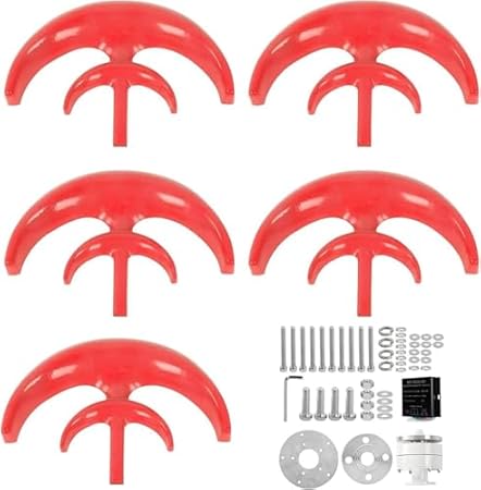 No Noise Vertical Wind Turbine Set 400W 600W 800W 1000W 1200W 2 No Noise Vertical Wind Turbine Set 400W 600W 800W 1000W 1200W - Image 2