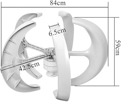 Vertical Wind Turbine Generator Kit 400W to 1200W for Home Energy 2 Vertical Wind Turbine Generator Kit 400W to 1200W for Home Energy - Image 2