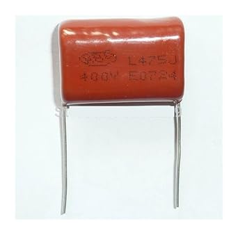 50pcs 475J 400V 4.7uF CBB Metallized Polypropylene Film Capacitors 50pcs 475J 400V 4.7uF CBB Metallized Polypropylene Film Capacitors