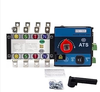SYK2 100A 160A 4P ATS Dual Power Automatic Transfer Switch AC220V SYK2 100A 160A 4P ATS Dual Power Automatic Transfer Switch AC220V