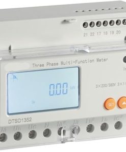 Three-Phase Solar Power Meter with Split Transformers for PV Use