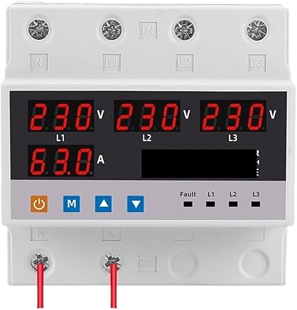 Transfer Switch Under Voltage Protector 63A 100A Automatic Selector Transfer Switch Under Voltage Protector 63A 100A Automatic Selector