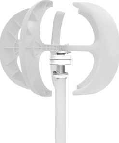 Vertical Wind Turbine 600W 24V Lantern Design 5 Blades for Home Use