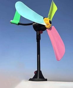 Portable Wind Turbine Generator with Energy Storage for Camping