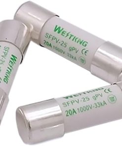 10Pcs 10-38mm PV Solar Fuse 1000V DC 1A to 30A for Power Protection 2