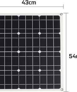 Portable 40W Solar Panel Kit with 30A Controller for RV and Shed 2