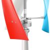 400W 12V/24V Vertical Axis Wind Turbine Kit for Home and RV Use