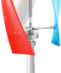 450W 12V 24V Vertical Axis Wind Turbine Generator with MPPT Controller