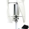 Vertical Wind Turbines 600W 800W 1000W with MPPT Controller for Homes 3
