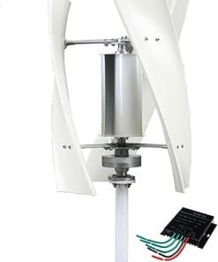 No Noise Vertical Axis Wind Turbine Generator 12000W for Home Use