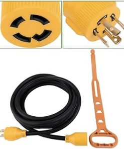 Generator Adapter Plug 10 Gauge 30 Amp for Ft 4 Prong Power Cable 2
