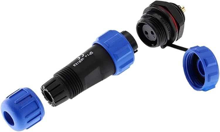 M13 Waterproof Round Power Socket Connector for Solar Audio System 2 M13 Waterproof Round Power Socket Connector for Solar Audio System - Image 2