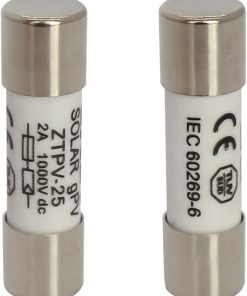 High Performance 100 pcs PV Solar Fuse 2-30A 1000VDC Safety Link 2