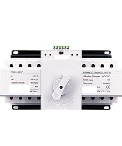 Transfer Switch 4P 63A 380V MCB Type Dual Power Automatic Transfer Switch ATS(2 Input 2 Output) 2