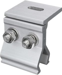 Solar Panel Mounting Clamp Brackets for Roof Installation 4 Pcs Solar Panel Mounting Clamp Brackets for Roof Installation 4 Pcs