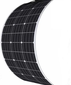 100W 12V Flexible Solar Panel for Charging 12V Batteries RV Van Boat