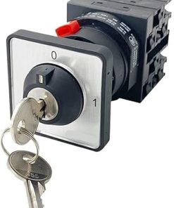 20A Rotary Changeover Cam Switch 2 Position On-Off Three Phases