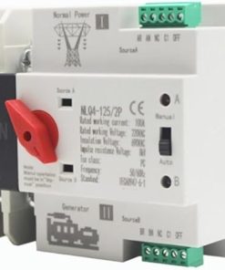 Dual Power Automatic Transfer Switch 220V 32A 50A 63A 100A Household 2