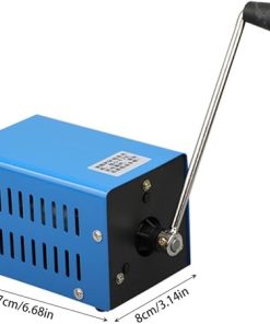 VOSAREA Portable Hand Crank Generator for Emergency Power Supply 2