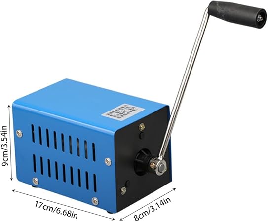 VOSAREA Portable Hand Crank Generator for Emergency Power Supply 2 VOSAREA Portable Hand Crank Generator for Emergency Power Supply - Image 2