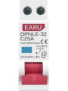 18MM Mini 230V RCBO 1P+N 6KA Residual Current Circuit Breaker