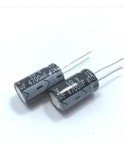 100PCS 4700uF 10V Radial Electrolytic Capacitors 13x21mm Set 100PCS 4700uF 10V Radial Electrolytic Capacitors 13x21mm Set