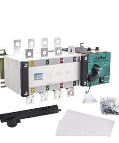 250A 300A 4P ATS Dual Power Automatic Transfer Switch AC220V