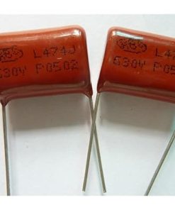 100pcs 0.47uF 630V CBB21 Metallized Polypropylene Film Capacitor 100pcs 0.47uF 630V CBB21 Metallized Polypropylene Film Capacitor