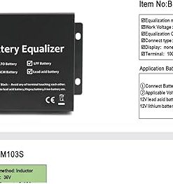 Battery Equalizer ANGUI Voltage Controller for 24V 36V 48V 60V Batteries 2