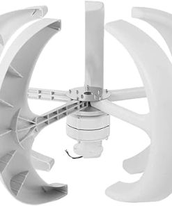 24V 12000W 5-Blade Vertical Wind Turbine Generator for Home Use 24V 12000W 5-Blade Vertical Wind Turbine Generator for Home Use