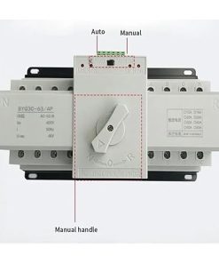 Dual Power Automatic Transfer Switch 400V 3 Phase 63A 125A ATS 2