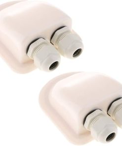 Ronyme Roof White Cable Entry Gland for Solar Panel Motorhomes