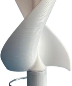 12V Spiral Wind Turbines Generator Portable DIY Micro Wind Power
