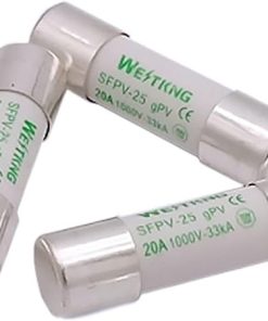 10 Pcs PV Solar Fuse 1000V DC 10x38mm for Photovoltaic System Protection