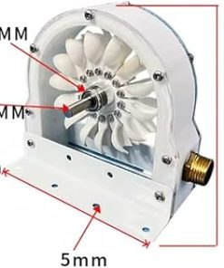 Mini Hydroelectric Pelton Wheel Power Station Water Turbine Generator 300W 2
